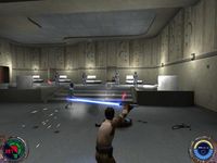 une photo d'Ã©cran de Star Wars - Jedi Knight 2 - Jedi Outcast sur Microsoft X-Box